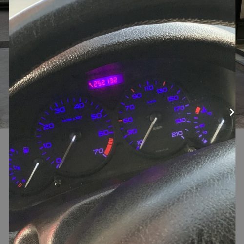 پژو 206 خاکستری