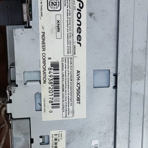 ضبط پایونر ایندش X7550BT