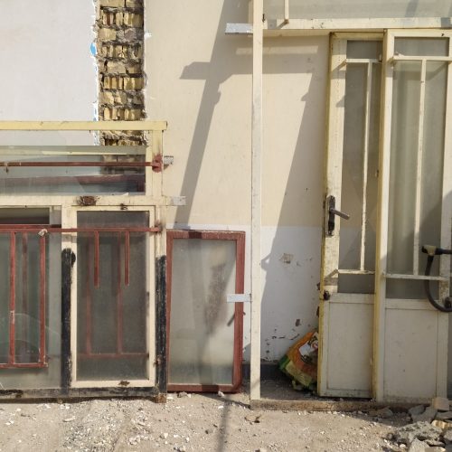 درب پنجره آهنی کارکرده