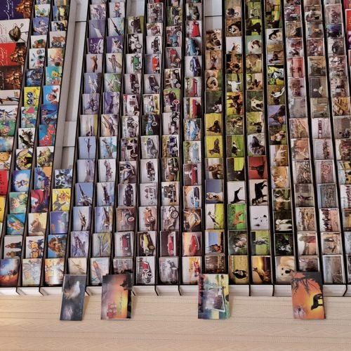 تعداد بیش از 1500 عدد از کبریت های متنوع