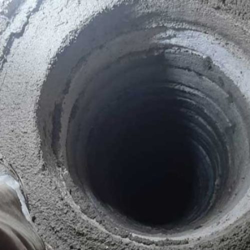 حفرچاه فاضلاب وآبی