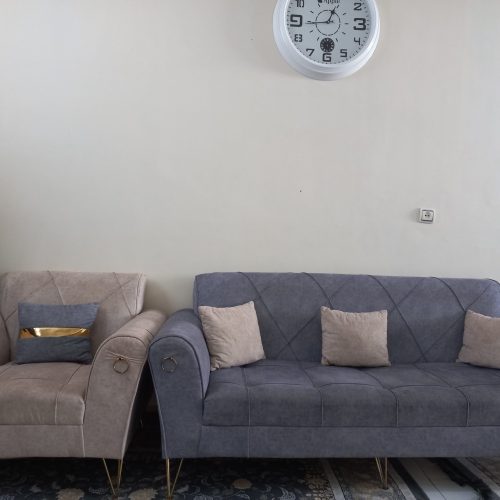 مبل و جلو مبلی و پرده