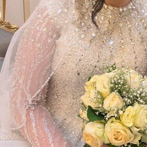 لباس عروس نیمه عربی