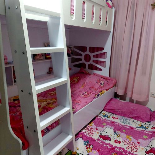 تخت خواب 2 طبقه جوان و نوجوان به همراه تخت مهمان
