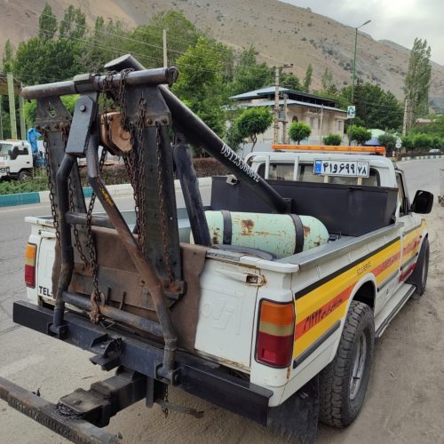 نیسان جرثقیل .یدک کش. دوگانه کارخانه بی رنگ کارت و سند خودروبر توناژ بالا