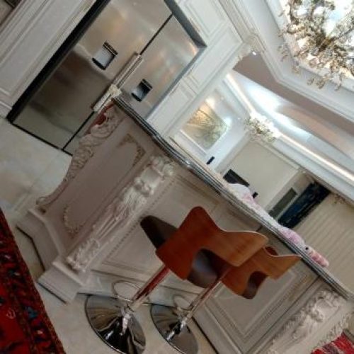 رنگ کاری کابینت (پلی اورتان، پلیشی، ورق طلا، فندقی، گردویی