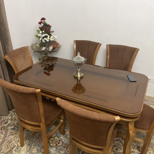 میز نهارخوری 6نفره چوبی