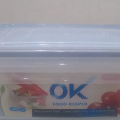 ظرف فریزری وماکروفی چهارقفلی واشردار