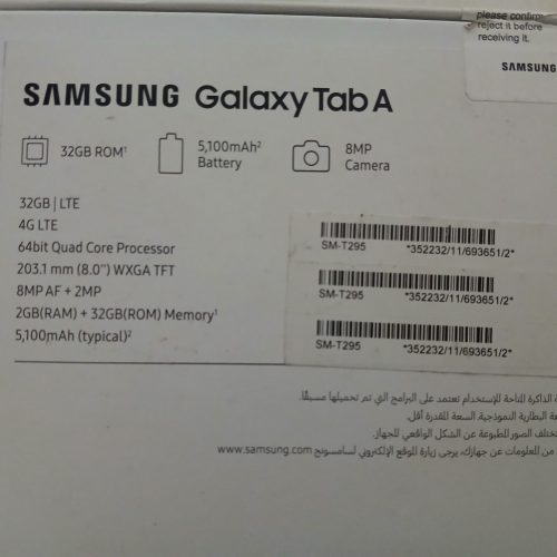 تبلت مدل Tab A