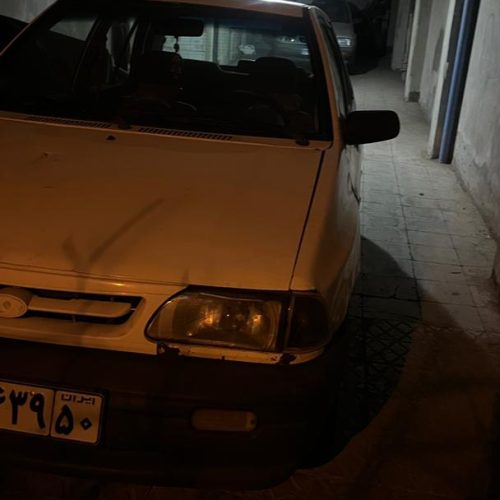 پراید صندوق دار سفید مدل 1385