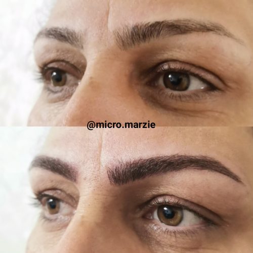 مدل میکروبلیدینگ ابرو