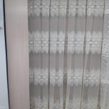 پرده صدفی گلدار