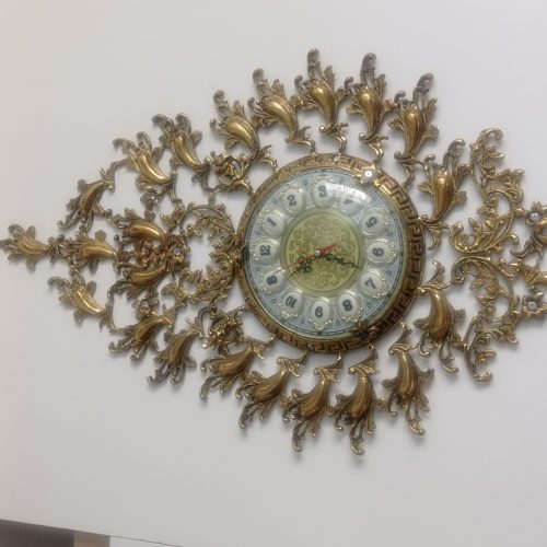 ساعت برنز دیواری
