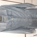 کت مانتو جین سایز 46 48 در حد نو