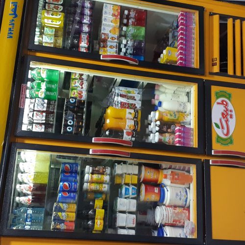 یخچال ایستاده 5 درب ایفل مخصوص فروشگاه و سوپری