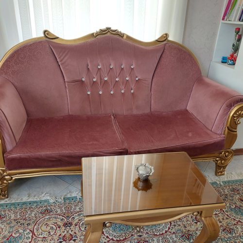 مبل 9نفره نیمه استیل