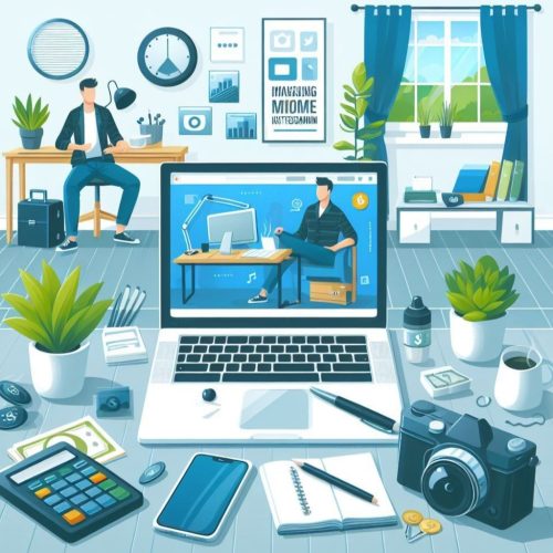 کسب درآمد میلیونی با کار در منزل