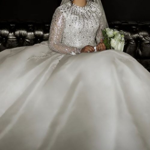 لباس عروس نیمه عربی