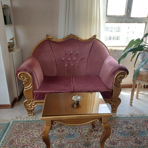 مبل 9نفره نیمه استیل