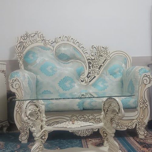 مبل سلطنتی 7نفره کاملا سالم