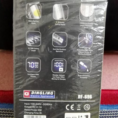 ماشین اصلاح دینگ لینگ مدل Rf696