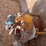 سلام عرض ادب یک دستگاه بلوکه و ملات به همزن بسیارتمیز سالم