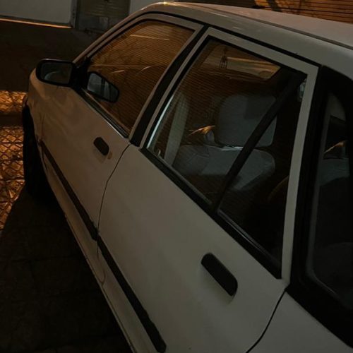 پراید صندوق دار سفید مدل 1385