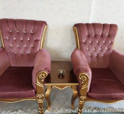 مبل 9نفره نیمه استیل