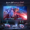 2دستگاه ویدئو پروژکتور اندرویدی کیفیت عالی