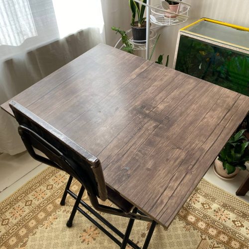 میز تحریر و صندلی تاشو