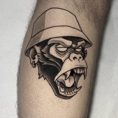 مدل تتو بدن