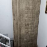 درب چوبی مدل کرکره ای