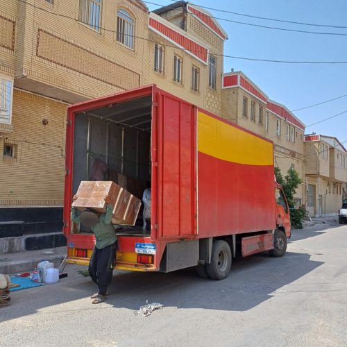 باربری سیرجان اتوبار اسبابکشی با کارگر