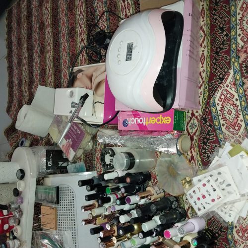 وسایل کاشت ناخن.درحدنو