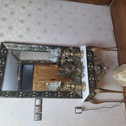 آینه و کنسول برنز