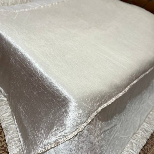 رو تختی اصل ترک ساتن ابریشم مخصوص عروس