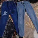 دو شلوار لی نو یک بار هم استفاده نه شده اند