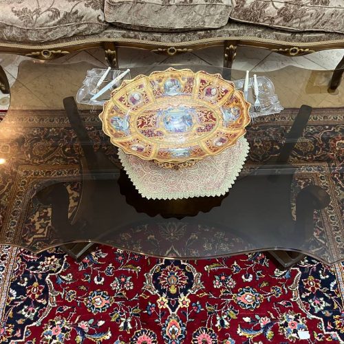 مبلمان استیل سلطنتی تمام چوب دست ساز