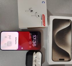 آیفون15 پرومکس ب همراه ایرپاد پرو 2 تایپ سی