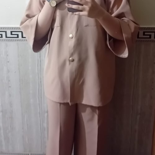 مانتو شلوار ست مجلسی