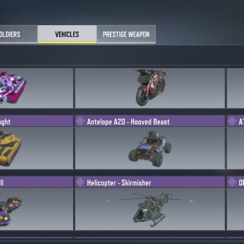 اکانت کالاف متیک دار با تمام گردونه ها