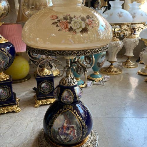 فروش آباژور ، چراغهای لوکس ، کنارسالنی ، شمعدان به قیمت تولیدی