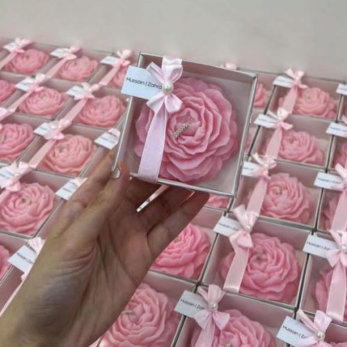 گیفت شمع های دست ساز،سنگ مصنوعی