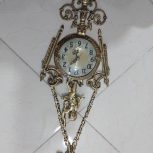 ساعت دیواری برنز و جاکلیدی برنز