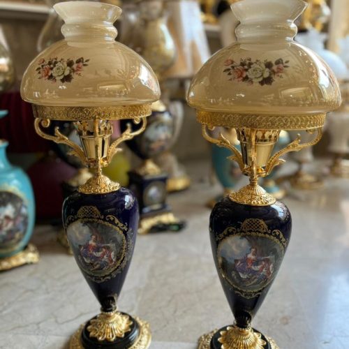 فروش آباژور ، چراغهای لوکس ، کنارسالنی ، شمعدان به قیمت تولیدی