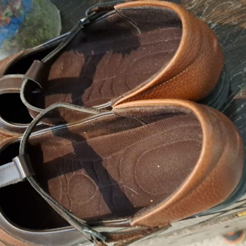 کفش طبی چرمی و کاملا نو