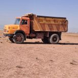 حمل انواع بار با تک ده تن کمپرسی