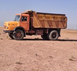 حمل انواع بار با تک ده تن کمپرسی