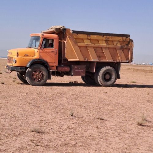 حمل انواع بار با تک ده تن کمپرسی