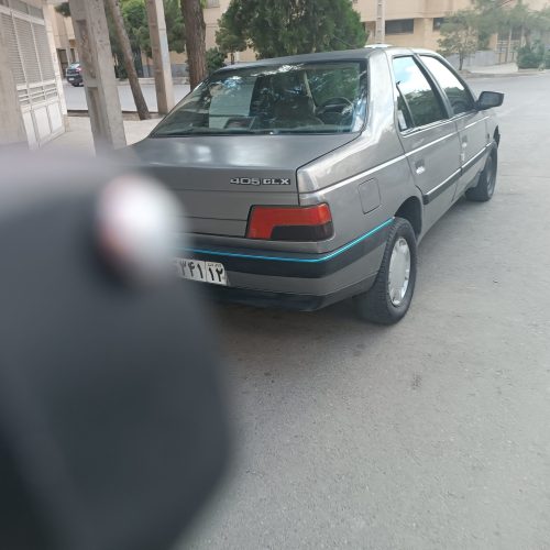 پژو 405 خاکستری مدل 93